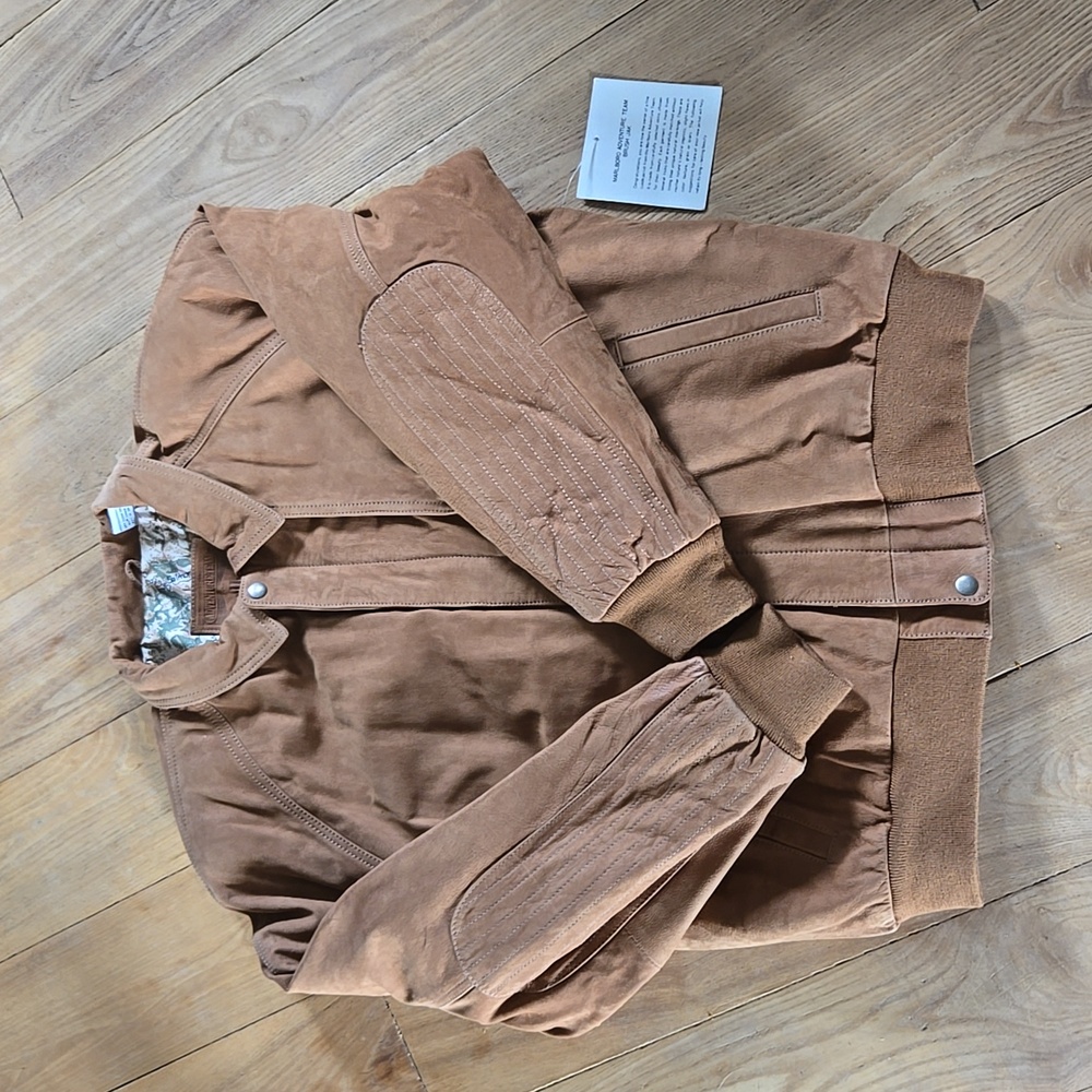 Marlboro Vintage Suede Jacket, Medium